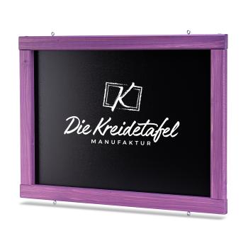 kreidetafel-holzrahmen-flieder-70x50